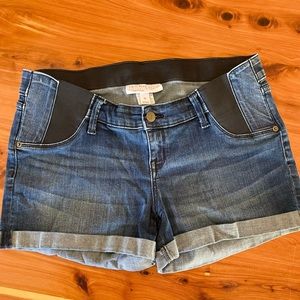 Isabel maternity jean shorts size 10